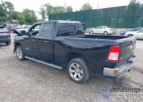 2020 Ram 1500 Big Horn Quad Cab 4X4 6'4 Box из США, поврежденный, VIN 1C6SRFBT6LN304215